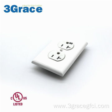 20A Self Grounding Duplex wall Receptacle